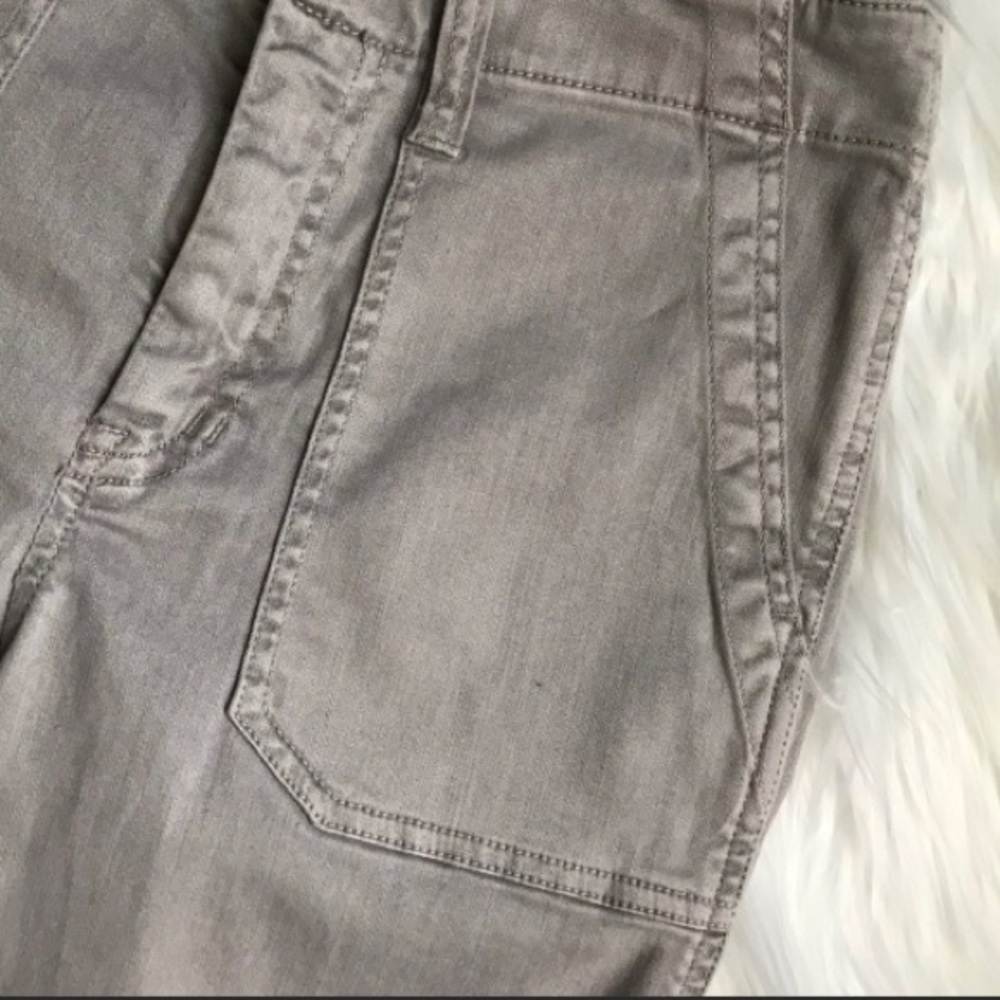 J. Crew Cargo Toothpick Skinny Pant Light Gray - Picture 4 of 4